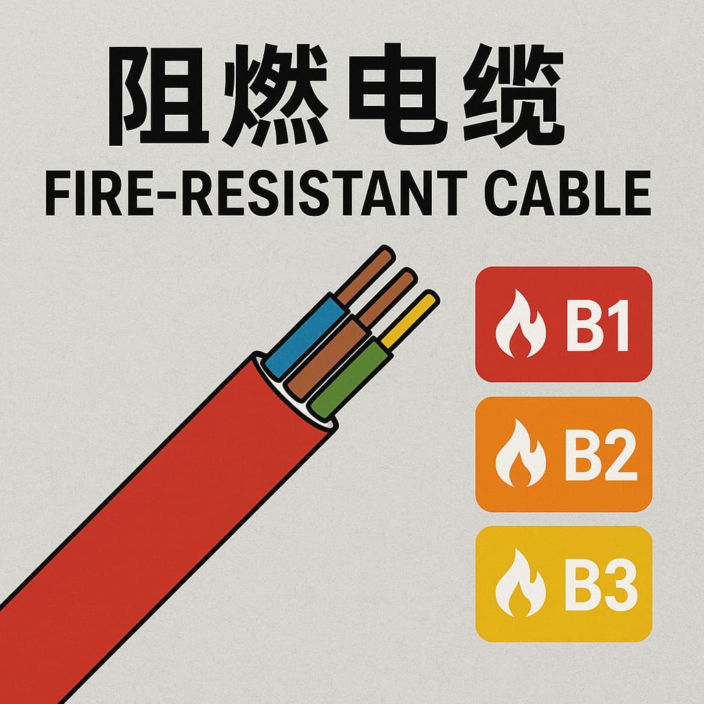 什么是阻燃电缆？？？？？B1、B2、B3级的区别你相识吗？？？？？